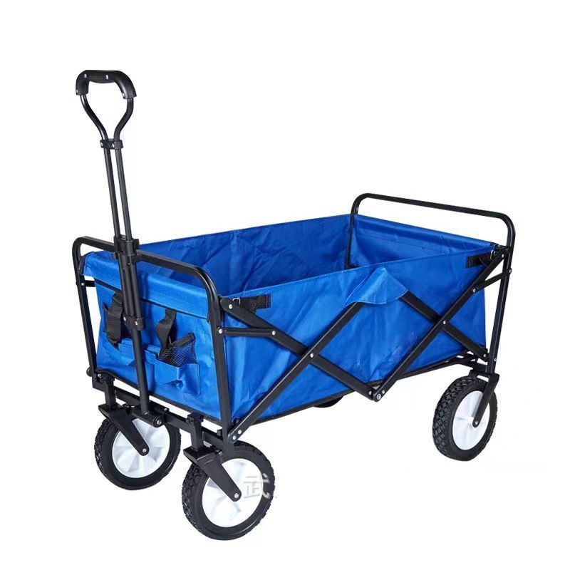 Multifunctional foldable camping cart folding cart wagon camping cart trolley foldable