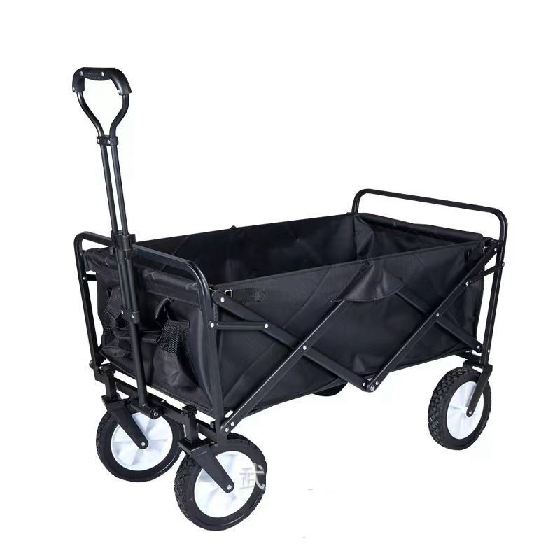 Multifunctional foldable camping cart folding cart wagon camping cart trolley foldable