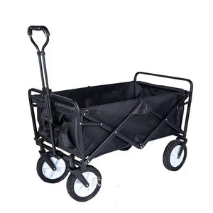 Multifunctional foldable camping cart folding cart wagon camping cart trolley foldable