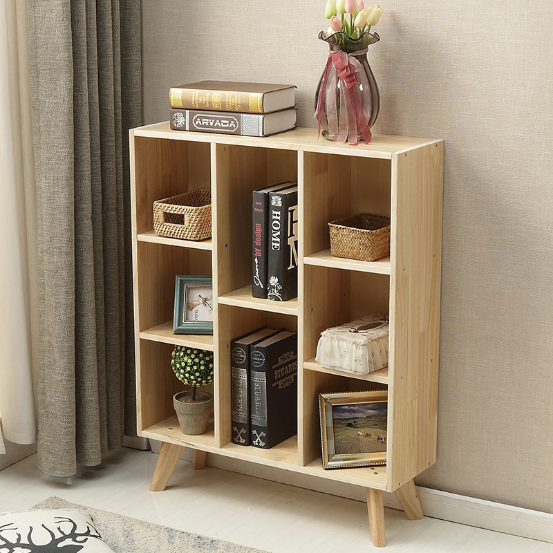 Library furniture decorative kids cube bookcase