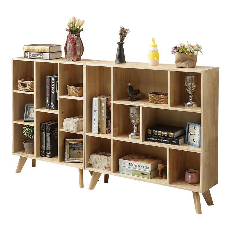 Library furniture decorative kids cube bookcase