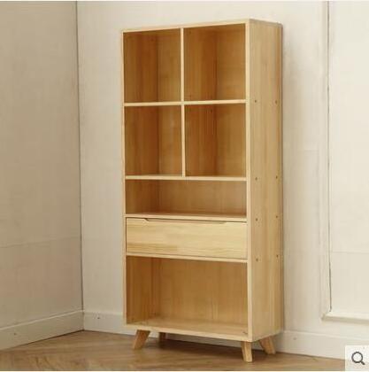 Cheap wooden used library portable book shelf bookcase