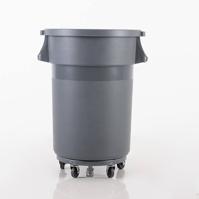 Hotel Commercial Restaurant Outdoor Large Garbage Bin Circular Cart Garbage Bin