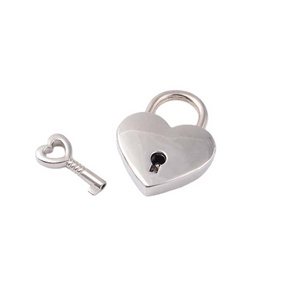 wholesale small heart shaped padlocks,padlock bag lock