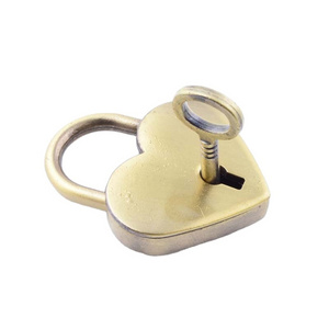 wholesale small metal padlock locks for jewelry box for jewelry box mini lock hardware