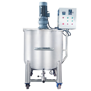 Factory Price Stainless Steel Mixing Tank Liquid Chemical Food Blending Heated Jacket Mixer Tank With Agitator