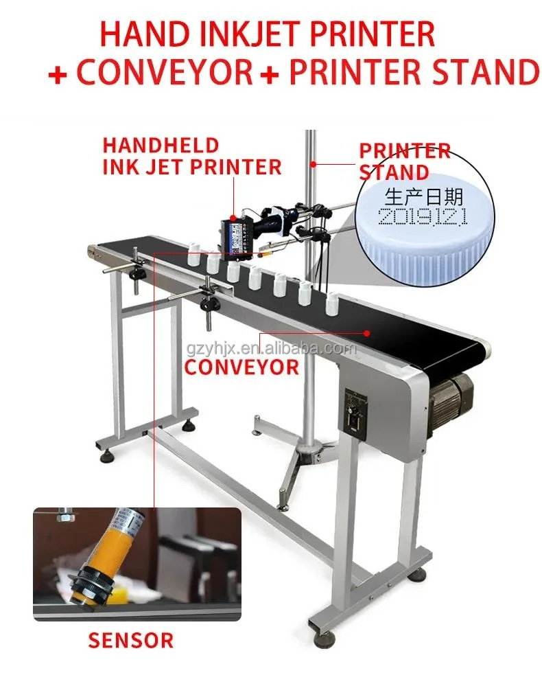 Low Cost Inkjet Printer Mini Digital Logo Small Solvent Printer For Printing