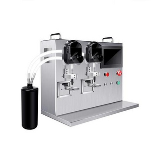 Semi-Automatic Double Nozzles Nail Polish Gel Peristaltic Pump Liquid Filling Machine