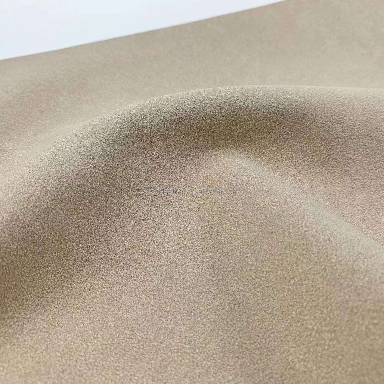 0.8MM waterproof frosted rough matte synthetic faux Nubock PU leather for bags shoes costume