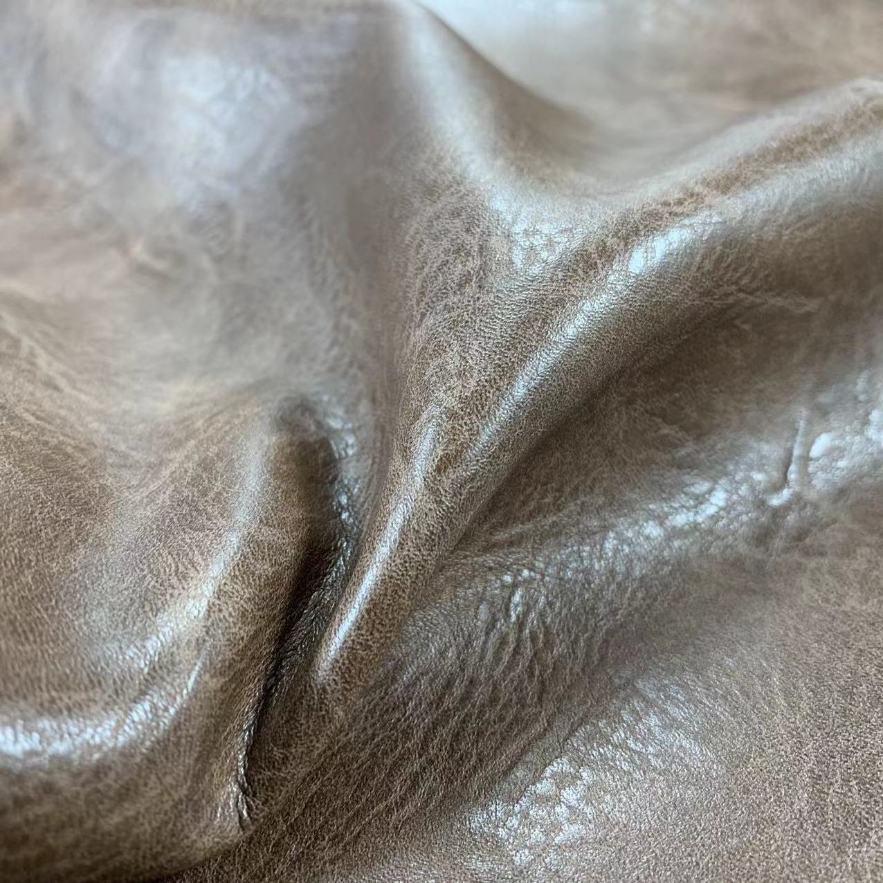 1.2mm Soft Vegan PU Synthetic Full Grain Faux Leather Sheets Waterproof for Sofa Bag Garment Furniture Decorative Chair Use