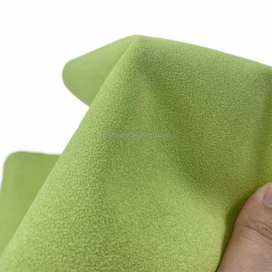 0.8MM waterproof frosted rough matte synthetic faux Nubock PU leather for bags shoes costume