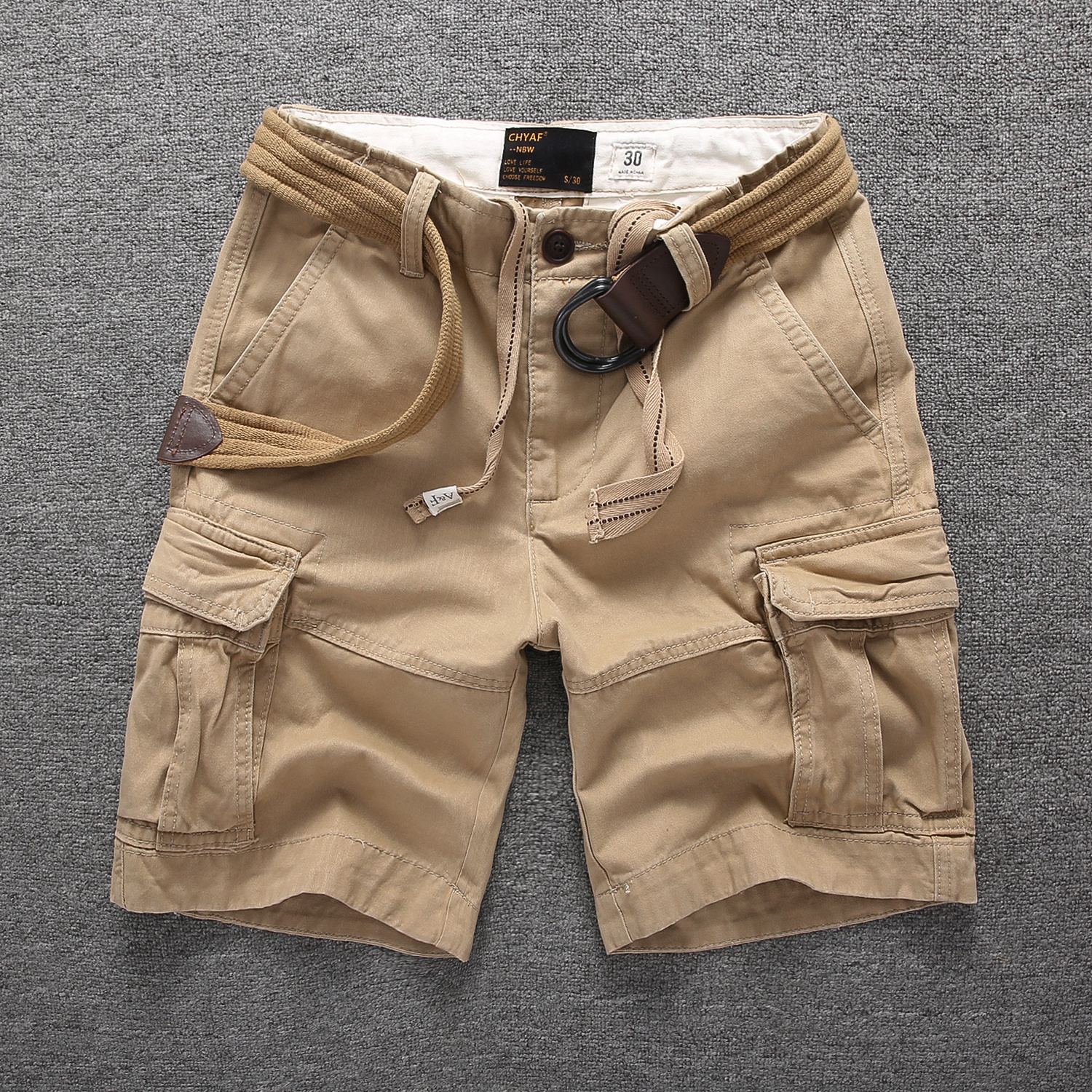 High quality wholesale custom printing and cotton material mens cargo shorts tactical work shorts