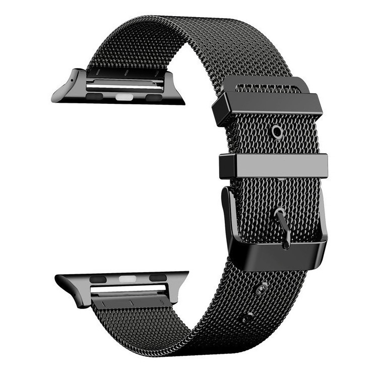 YHQ 316L Quick Release Mesh Link Watch Strap Luxury High Quality Stainless Steel for Apple Watch Band 45mm