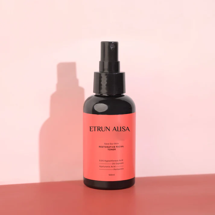 ETRUN ALISA OEM Calming Skin Toner Cleanse and Soothe hypochlorous acid spray Face Mist for Acne Sensitive Face