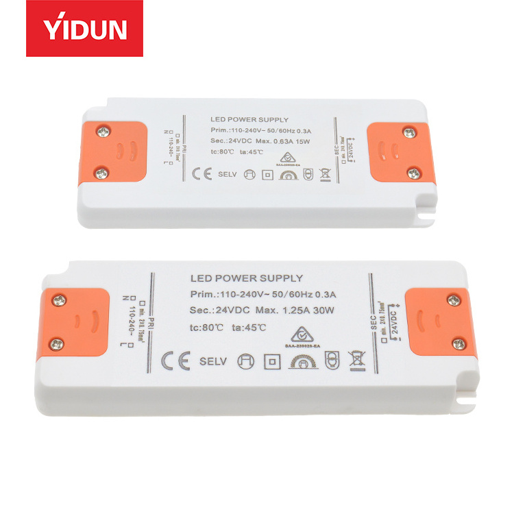 DC12V to 60W LED Power Supply Ultra-Thin Cabinet Wardrobe Driver 110-220V LED Driver for Home and Office Use