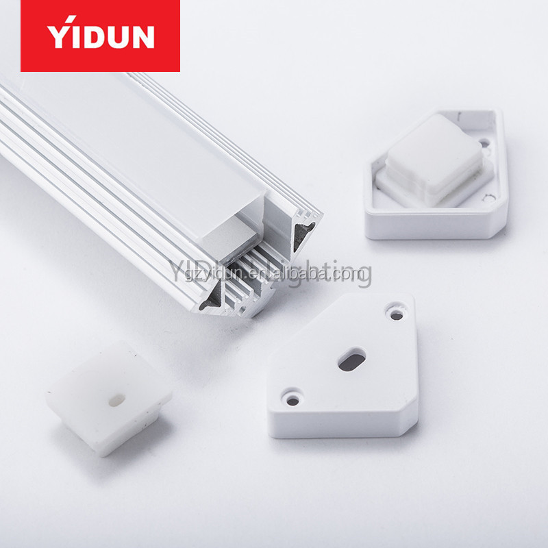 YIDUN Custom Aluminium Housing Led Strip Light Wardrobe Channel Lamp Covers & Shades for Led Lighting