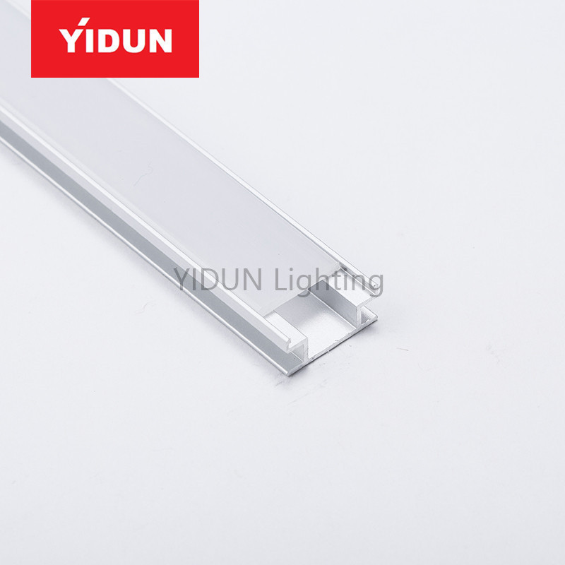 YIDUN YPR1908F New Design LED Linear Light Recessed Aluminum Profile with High Light Recessed Trim LED Lamp Covers & Shades