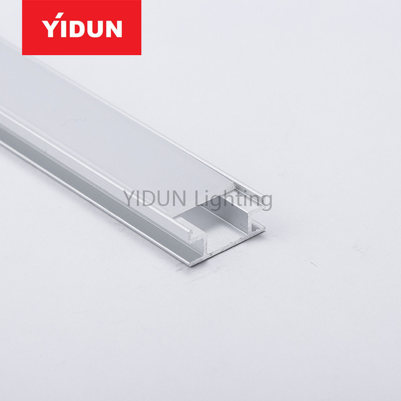 YIDUN YPR1908F New Design LED Linear Light Recessed Aluminum Profile with High Light Recessed Trim LED Lamp Covers & Shades