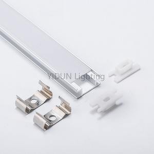 YIDUN YPR1908F New Design LED Linear Light Recessed Aluminum Profile with High Light Recessed Trim LED Lamp Covers & Shades