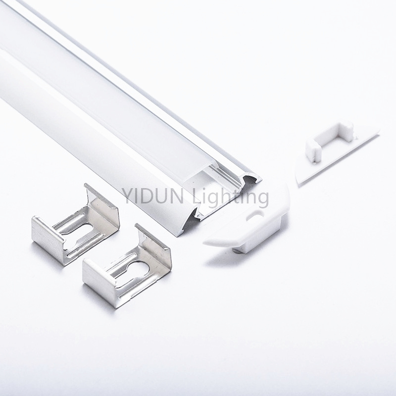 YIDUN YPR3007 30x7mm Hot Sale 13.2mm Wide Aluminum Profile for LED Strip Light Lamp Covers & Shades