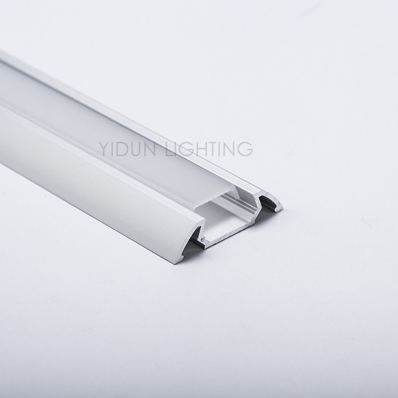 YIDUN YPR3007 30x7mm Hot Sale 13.2mm Wide Aluminum Profile for LED Strip Light Lamp Covers & Shades