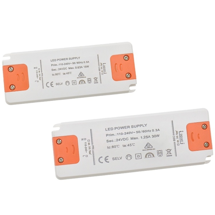 DC12V to 60W LED Power Supply Ultra-Thin Cabinet Wardrobe Driver 110-220V LED Driver for Home and Office Use