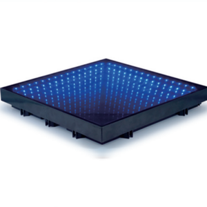 Yifa High Quality RGB Dance Glass Disco Night Club Uplights DMX RGB Color 3d Infinity Mirror Led Dance Floor