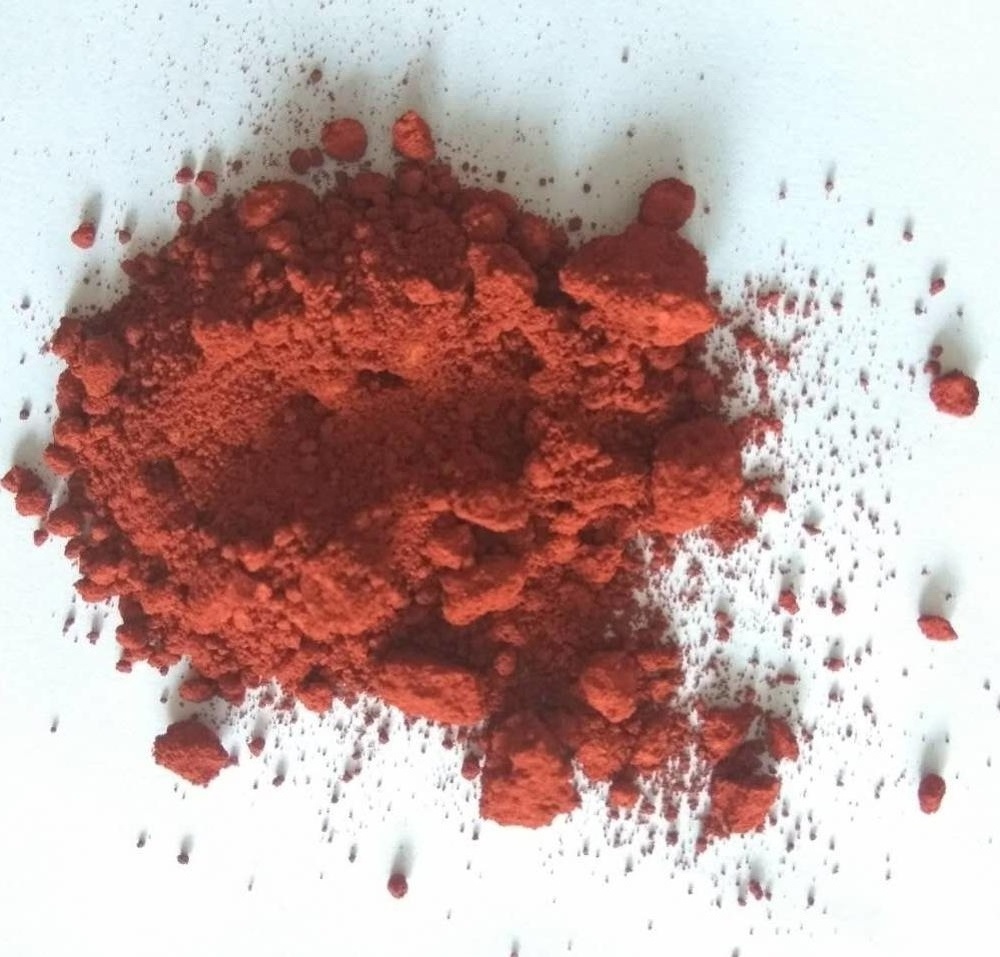 Plastic iron oxide pigment , Iron oxide red 130 fe2o3 powder price ton