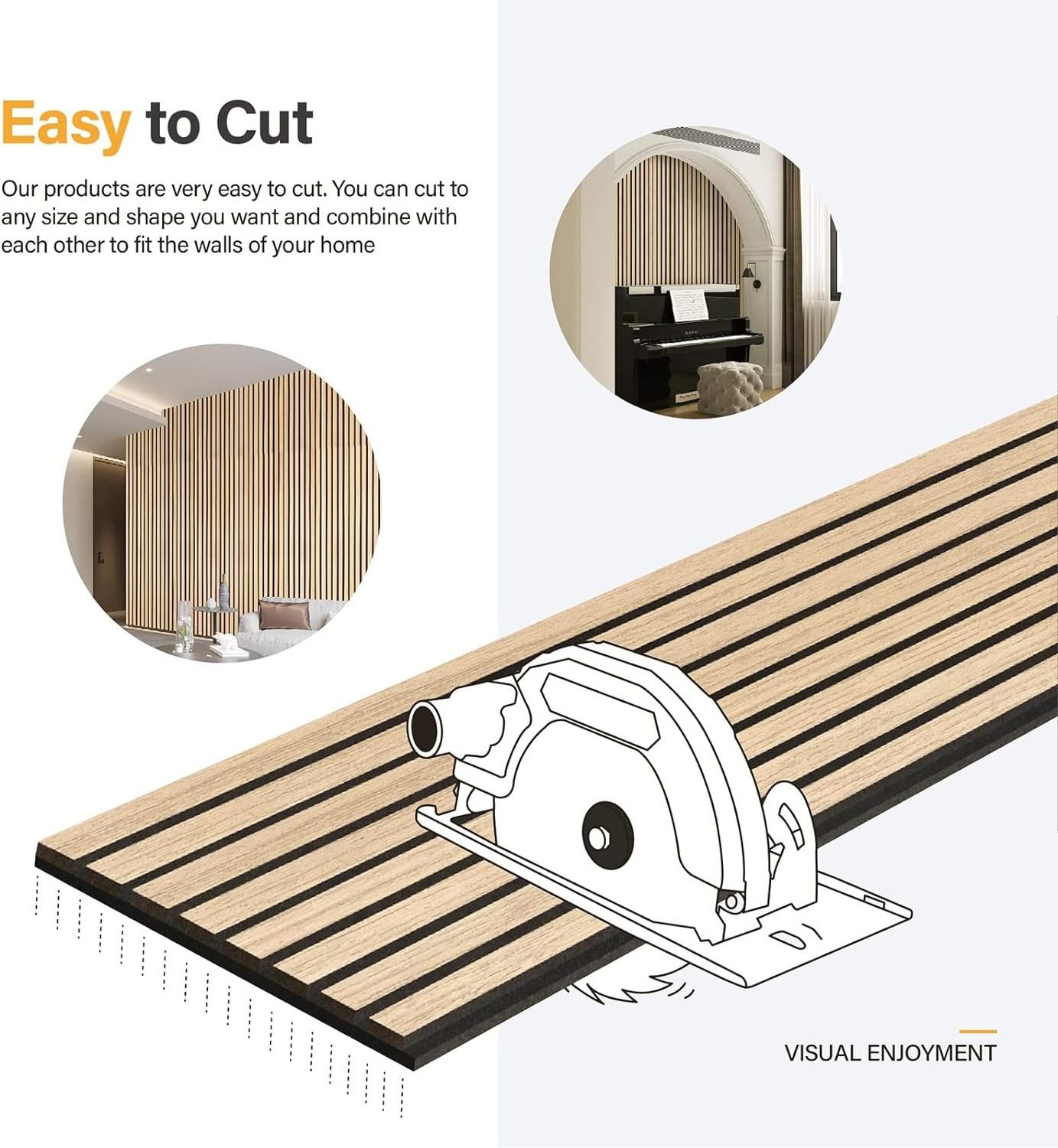 Custom Akupanel Wooden Slat Fireproof Interior Acoustic Panels Sound Proof Wall Panel Panel Acusticos