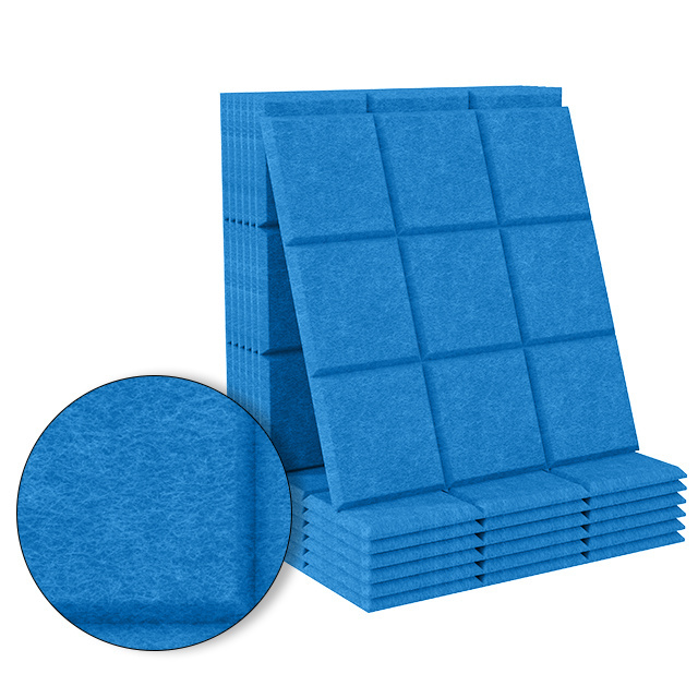 Art Acoustic Panel Absorber Board Wall Felt Soundproof Pet Polyester Fiber Acoustic Panels For Office