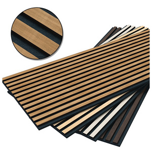 Widely Used Superior Quality Prefabricated House Slat Wall Wood Panels