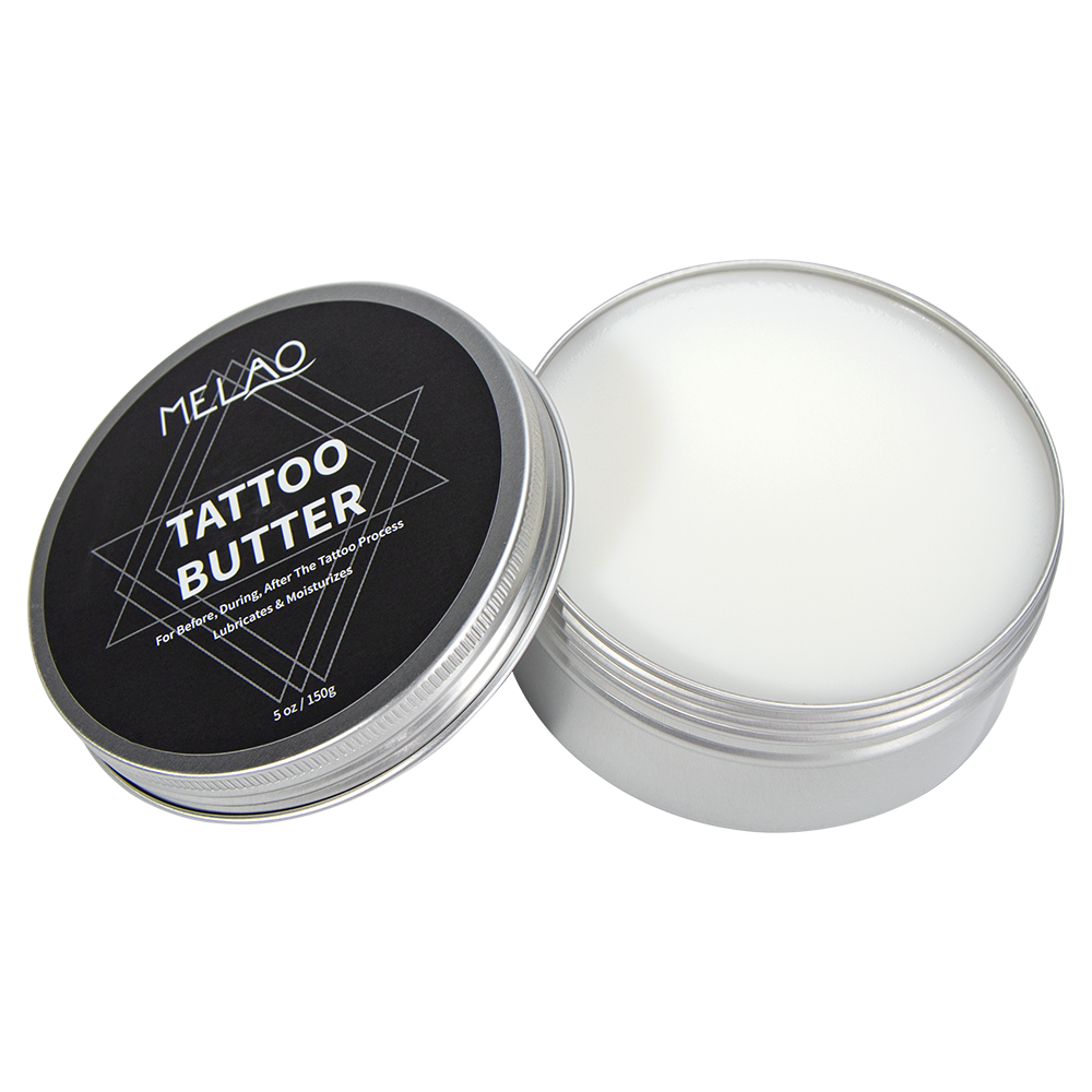 OEM/ODM High Quality Custom Label Vegan Aftercare Cream MELAO Tattoo Butter for Before, During, and After the Tattoo Process