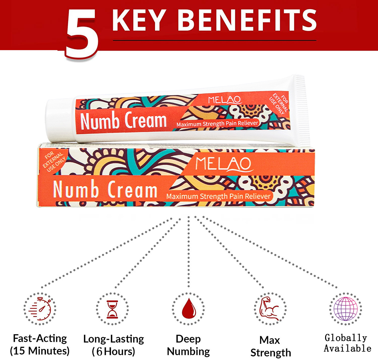 Wholesale Super Effective Painless Tattoo Numbin Cream Painless Numbin Eyebrow Healing Tattoo Numbimg Cream