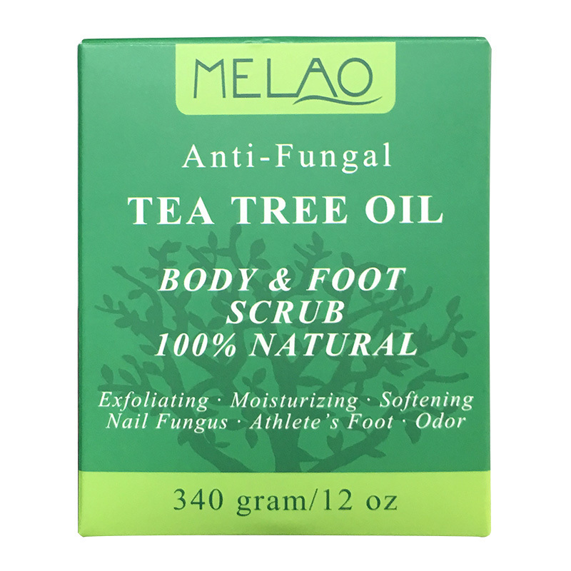 The best Exfoliating Organic Tea Tree Oil Scrub with Essential Oil for Body and Foot , Massage Exfoliator Scrub