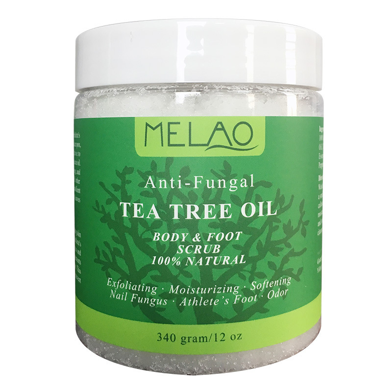 The best Exfoliating Organic Tea Tree Oil Scrub with Essential Oil for Body and Foot , Massage Exfoliator Scrub