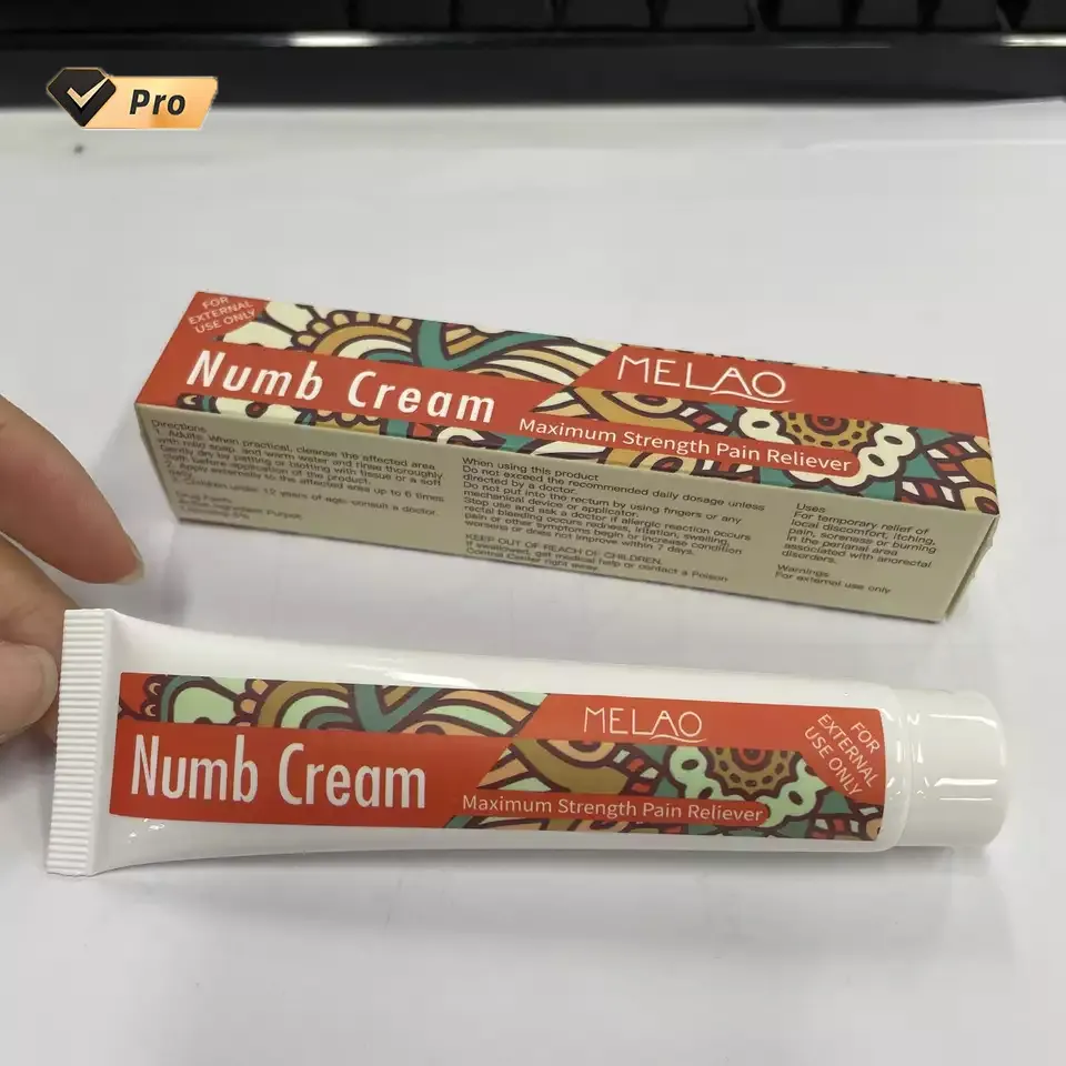 Best Hot Selling Real Effective Painless Tattoo Numbimg Cream Painless Long Lasting Custom Private Label Tattoo Numbin Cream