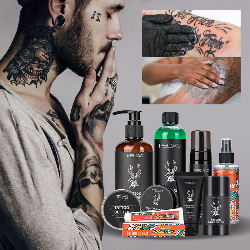 Tattoo Care Supply Tattoos Deep Cleansing Brightening Custom Aftercare Foam Cleanser Tattoo Foam Wash numbing cream