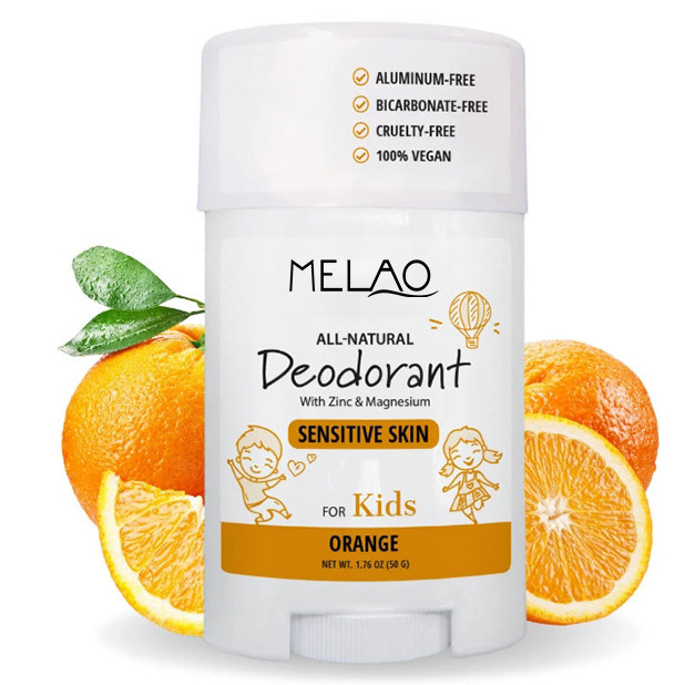 OEM ODM Sensitive Skin Kid Friendly Deodorant Girls Boys Aluminum Free All Natural Deodorant For Kids