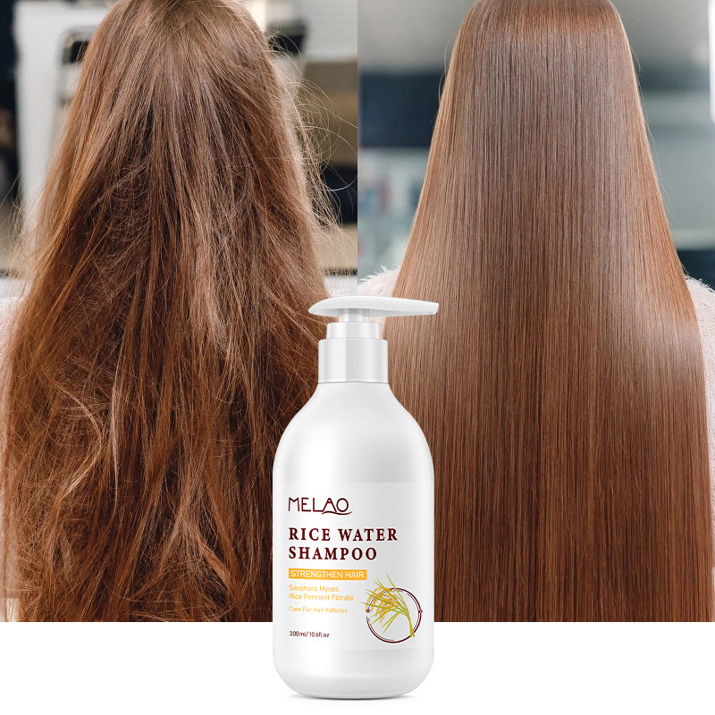 Hair Care Manufacturer Men Women Deep Clean Scalp Shampoo Anti Loss Rice Water Hair Growth Shampoo Rice Hair Shampoo