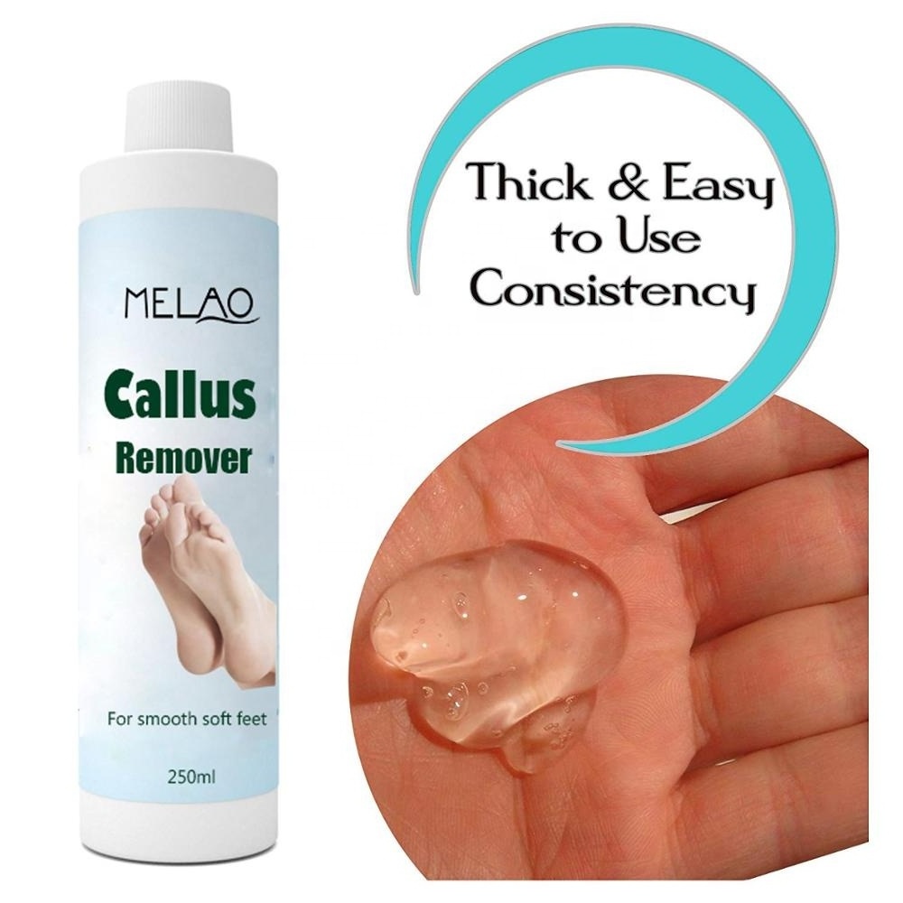 MELAO Professional Tea Tree Oil Callus Remover Extra Strength Gel For Feet Cracked Heel Exfoliating Foot Peeling Gel