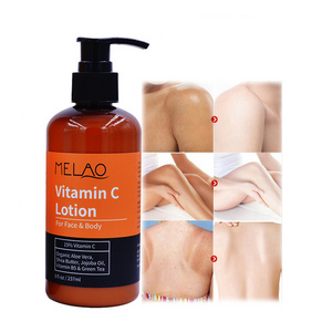 Private Label Milk Whitening Body Cream Lotion Korean Moisturizing Skin Bleaching Vitamin C Body Lotion For Women Dry Skin