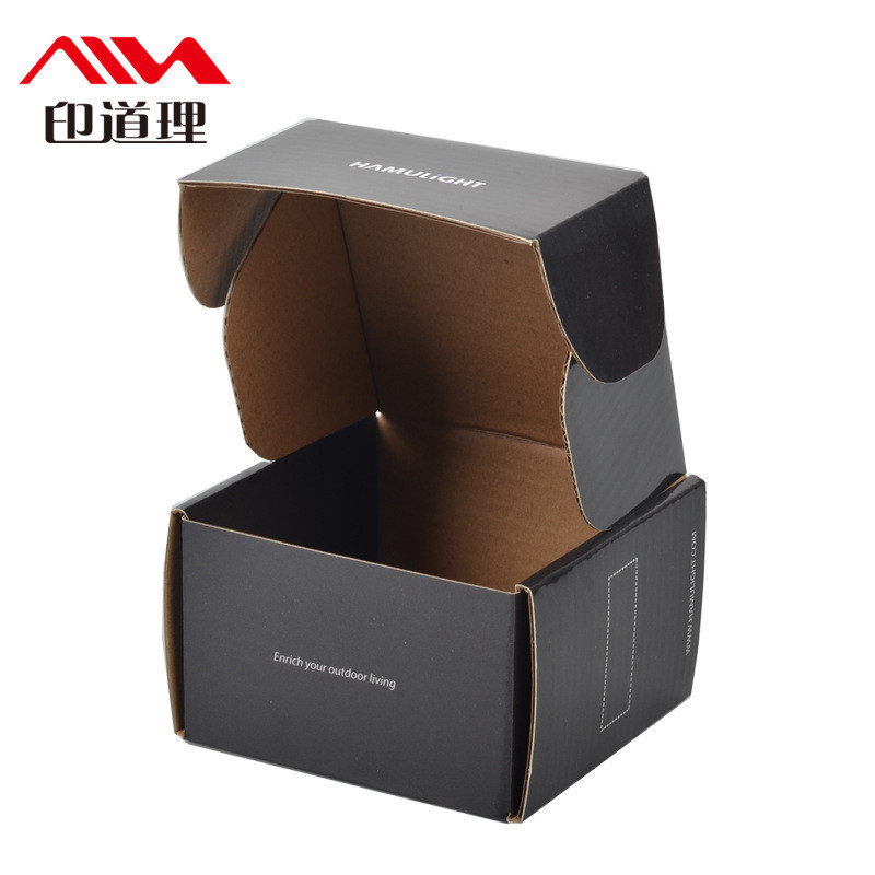 Custom Fancy Design Luxury Best Price Black Packaging Shipping Mailer Boxes