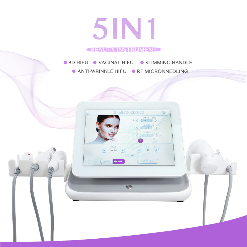 2023 Best Selling 7d Hifu Face Lifting Body Slimming Machine 7 Deep Portable 7d Hifu Vertical  Hifu 7d Machine