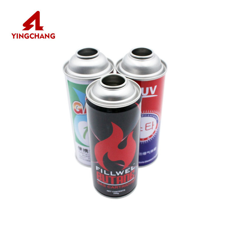 aerosol cans for butane canister 220g 227g Empty Aerosol Can Gas Cartridge