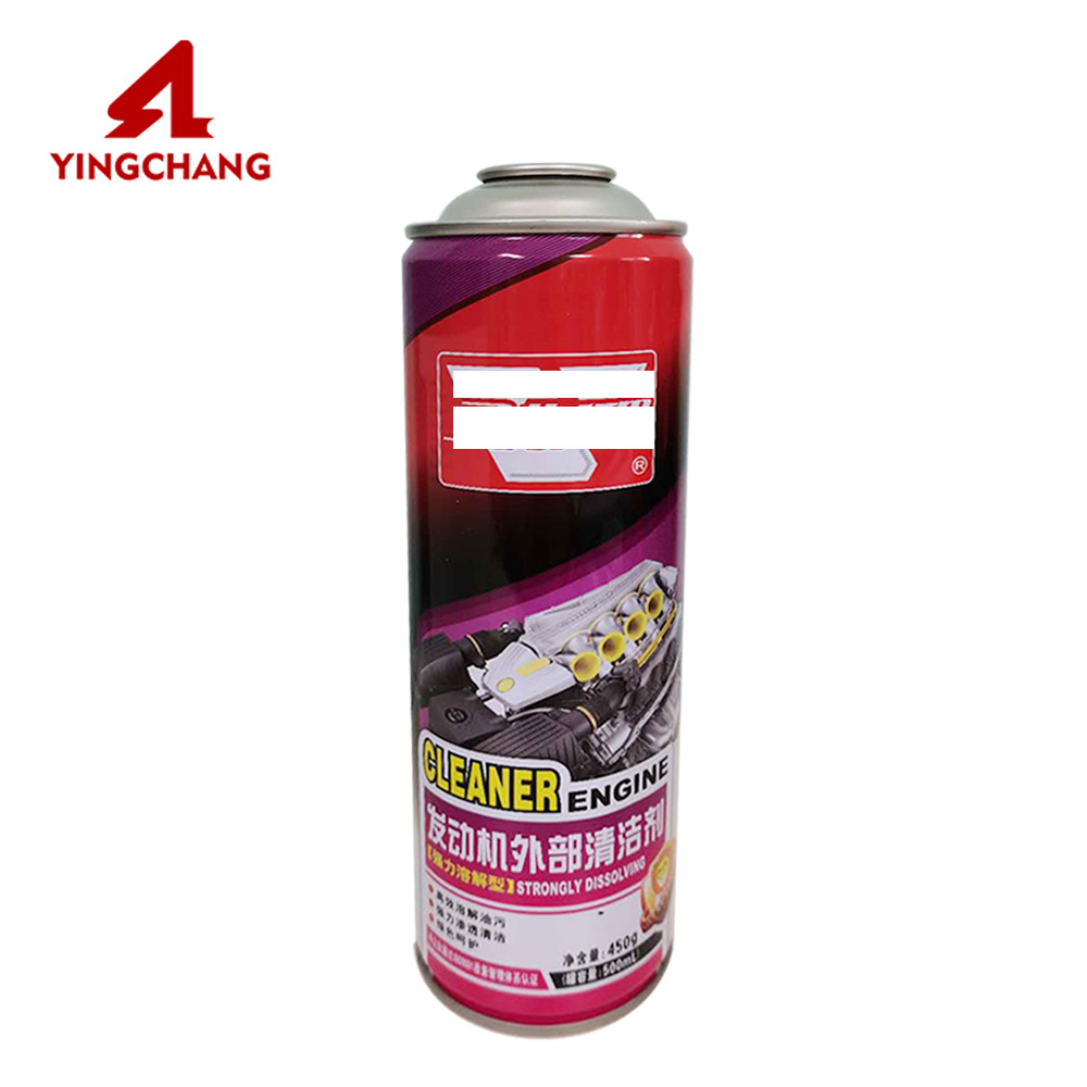 Empty Aerosol Tin Can for Car Care Product Brake Buster Wheel Tire Foaming Cleaner Spray