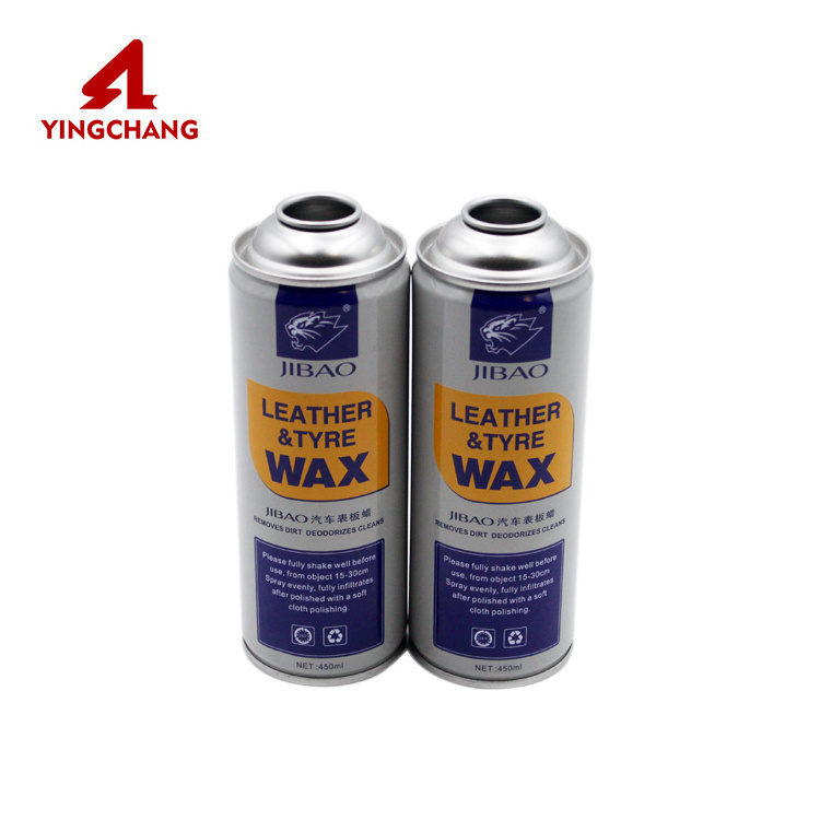 Empty Aerosol Tin Can for Car Care Product Brake Buster Wheel Tire Foaming Cleaner Spray