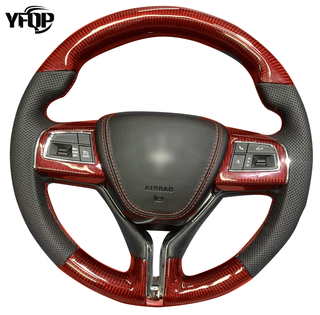 Used for Maserati Giberi CEO steering wheel carbon fiber leather forged carbon