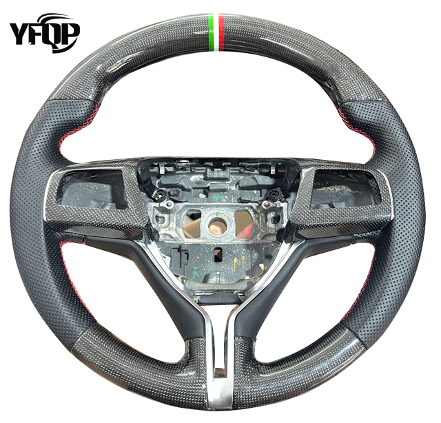 Used for Maserati Giberi CEO steering wheel carbon fiber leather forged carbon