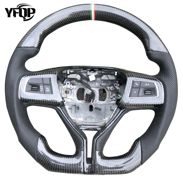 Used for Maserati Giberi CEO steering wheel carbon fiber leather forged carbon