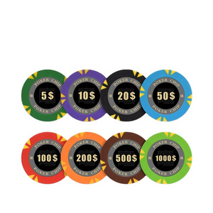 YH Casino Chips RFID Clay Poker Chip Set Best Poker Chip With Poker Case